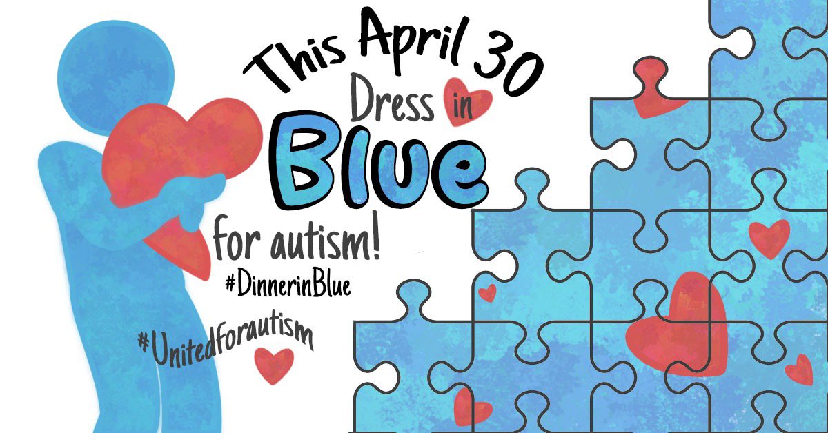 BlueSiblings's tweet photo. @TheEllenShow #Dinnerinblue https://t.co/ft0qlbmyAI