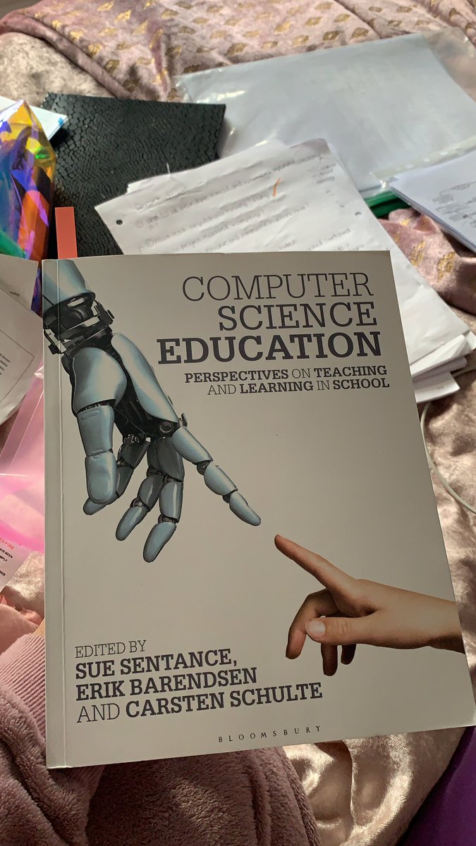 A bit of light reading on a perspectives on teaching and learning in computer science education by <a href="/suesentance/">Sue Sentance</a> <a href="/CarstenSchulte4/">Carsten Schulte</a> <a href="/erikbarendsen/">Erik Barendsen</a> #teachingpedagogy #preppingfornextyear #subjectknowledge
