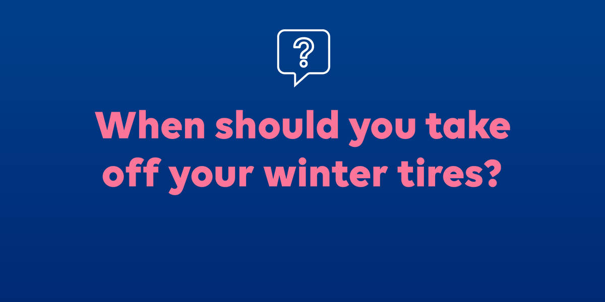 DriveRightRide's tweet photo. The weather's getting warmer which means it may be time to take off your winter tires. When the temperature gets above seven degrees Celsius, the rubber on your snow tires will wear faster. Make sure you switch them up so you can avoid damages and stay safe on the road! https://t.co/iA4gyVOHJV