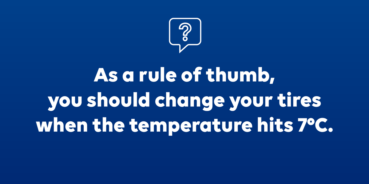 DriveRightRide's tweet photo. The weather's getting warmer which means it may be time to take off your winter tires. When the temperature gets above seven degrees Celsius, the rubber on your snow tires will wear faster. Make sure you switch them up so you can avoid damages and stay safe on the road! https://t.co/iA4gyVOHJV
