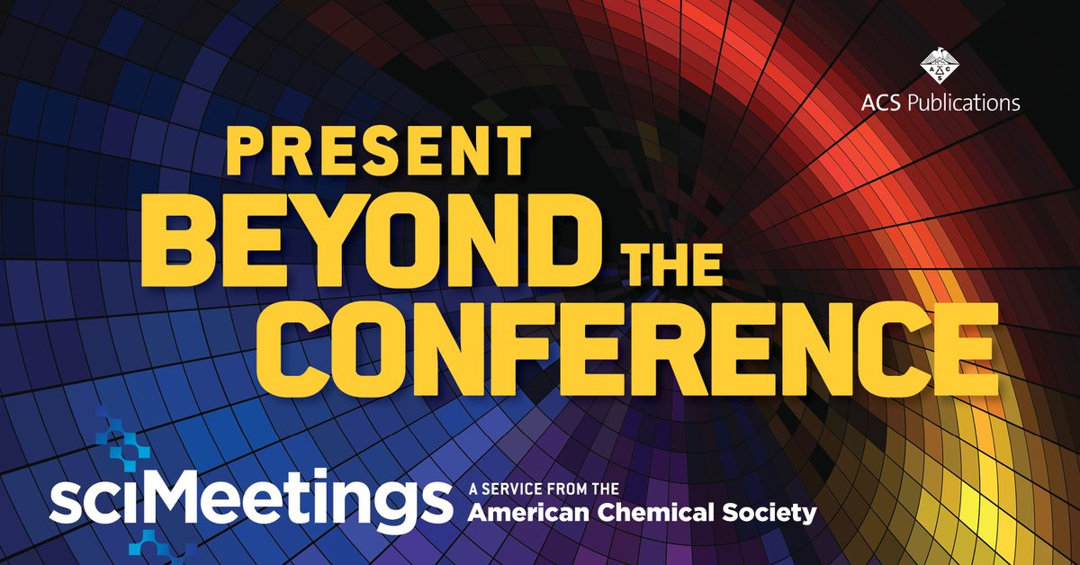 Final call for submissions to #SciMeetings! The deadline for submitting your accepted #ACSPhilly poster or presentation is today, April 30. Submit your #ACSPhilly research at no cost and receive a DOI. View the research from your colleagues and peers at scimeetings.acs.org/ACSSpring2020