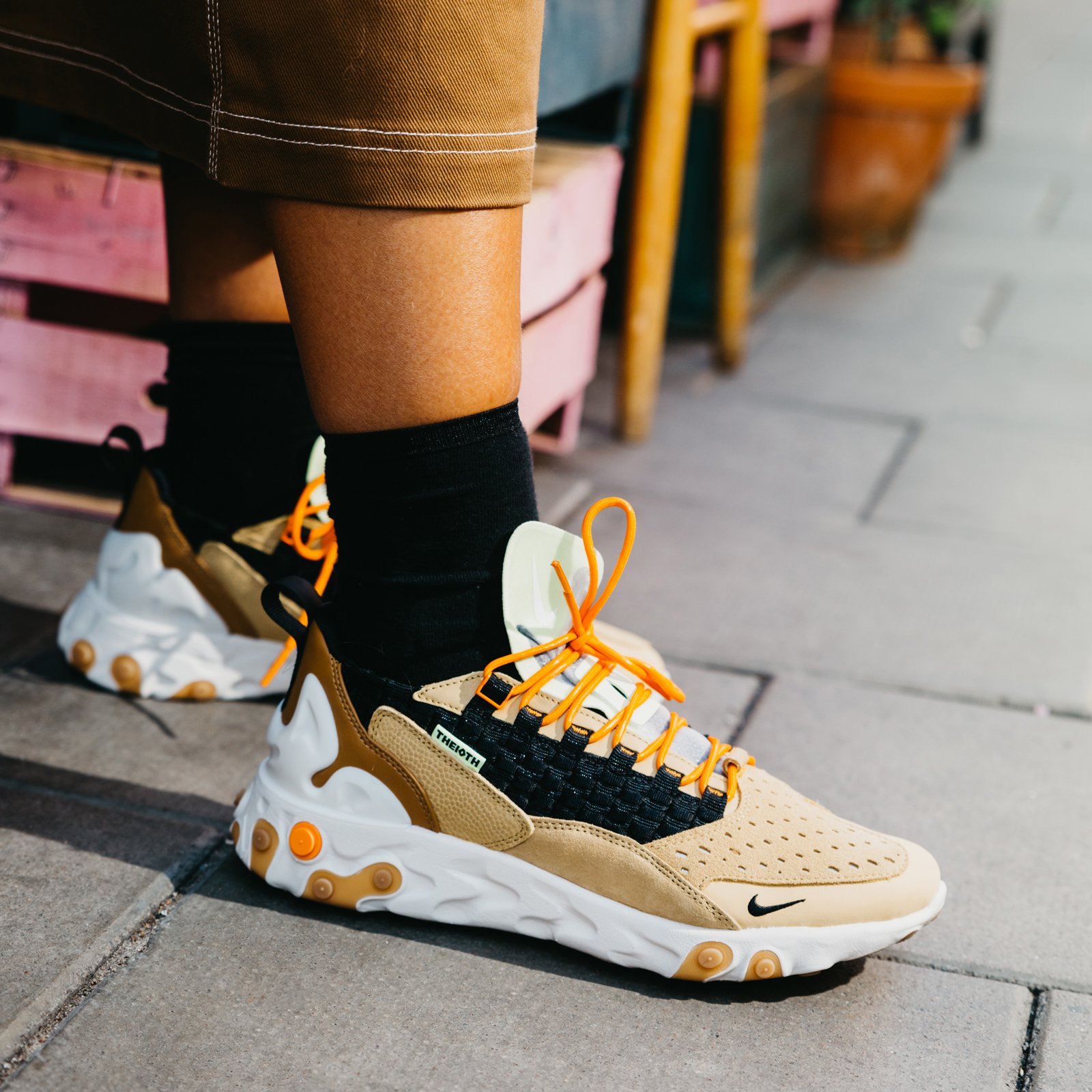nike react sertu wheat