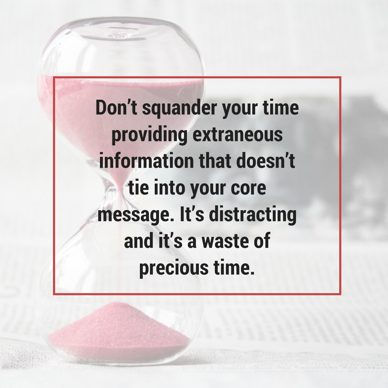 speakingclasses's tweet image. Get to the point. When you spend too much time #talking around your point, your #audience gets impatient and stops #listening. #presentationskills