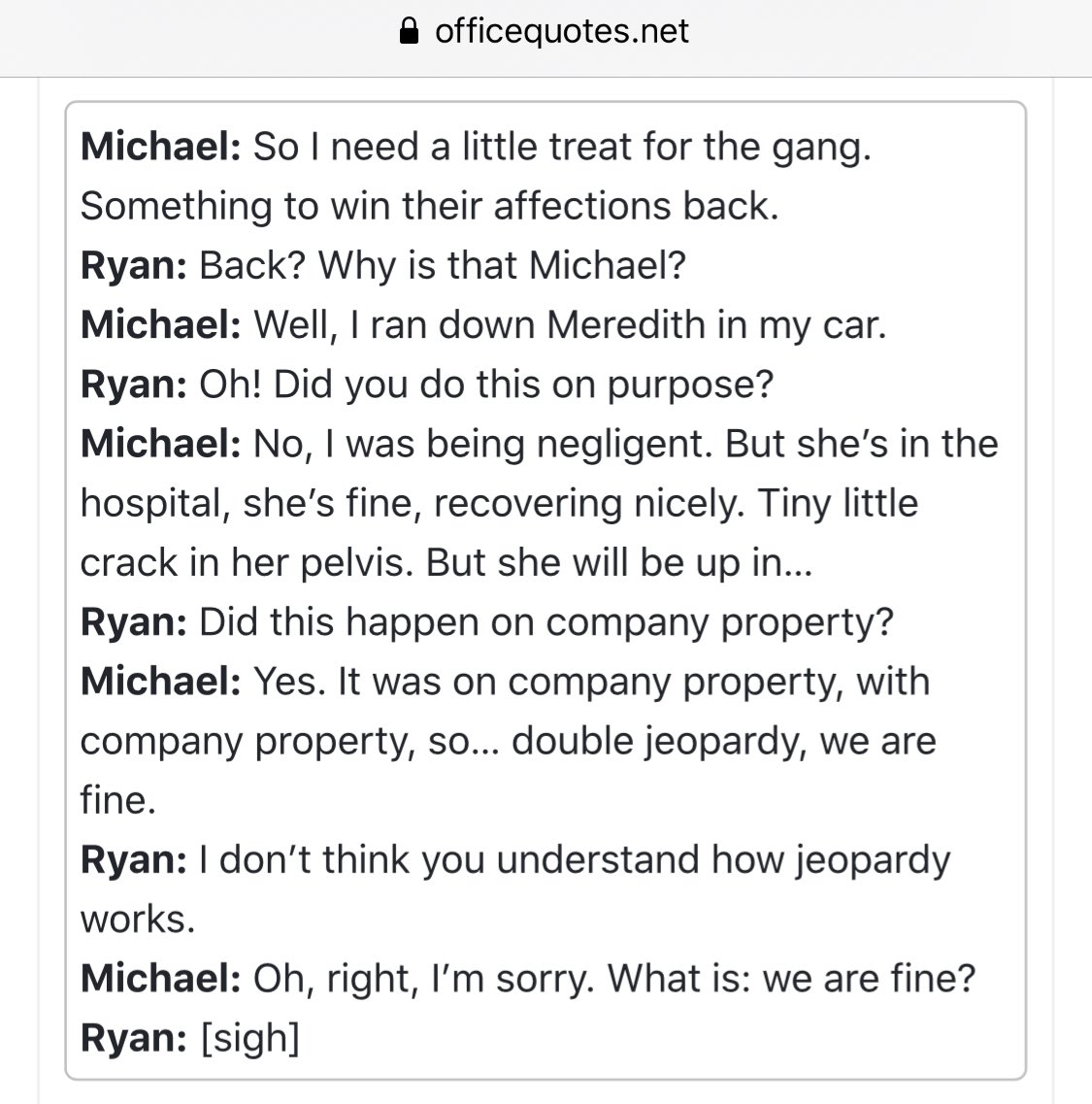 officequotesnet's tweet photo. SZN 4 EP 01 “Fun Run”

https://t.co/XHTJ6rMqdr https://t.co/kWgBHNdPix