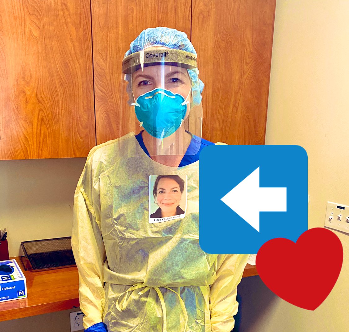 rocketgirlmd's tweet photo. Thank you @CatiBrownJohns for bringing #PPEPortrait Project (@heffernan3) to @StanfordDeptMed ❤️❤️❤️
(DIY: https://t.co/irG8WBTkNN) https://t.co/qBfgdaVUrV