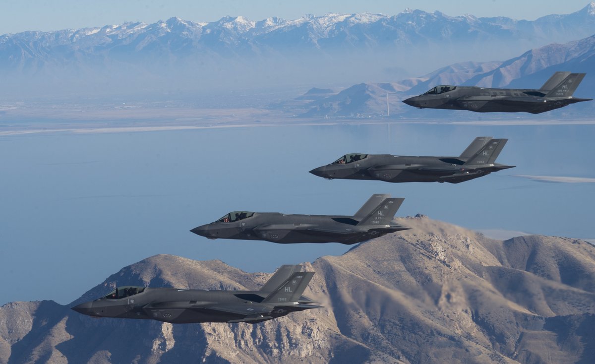 Hill Air Force Base Head S Up Today The F 35 Demo Team And 3th Fighter Wing Will Be Flying Over Utah Today Between 1 And 3 P M Here S A Link To