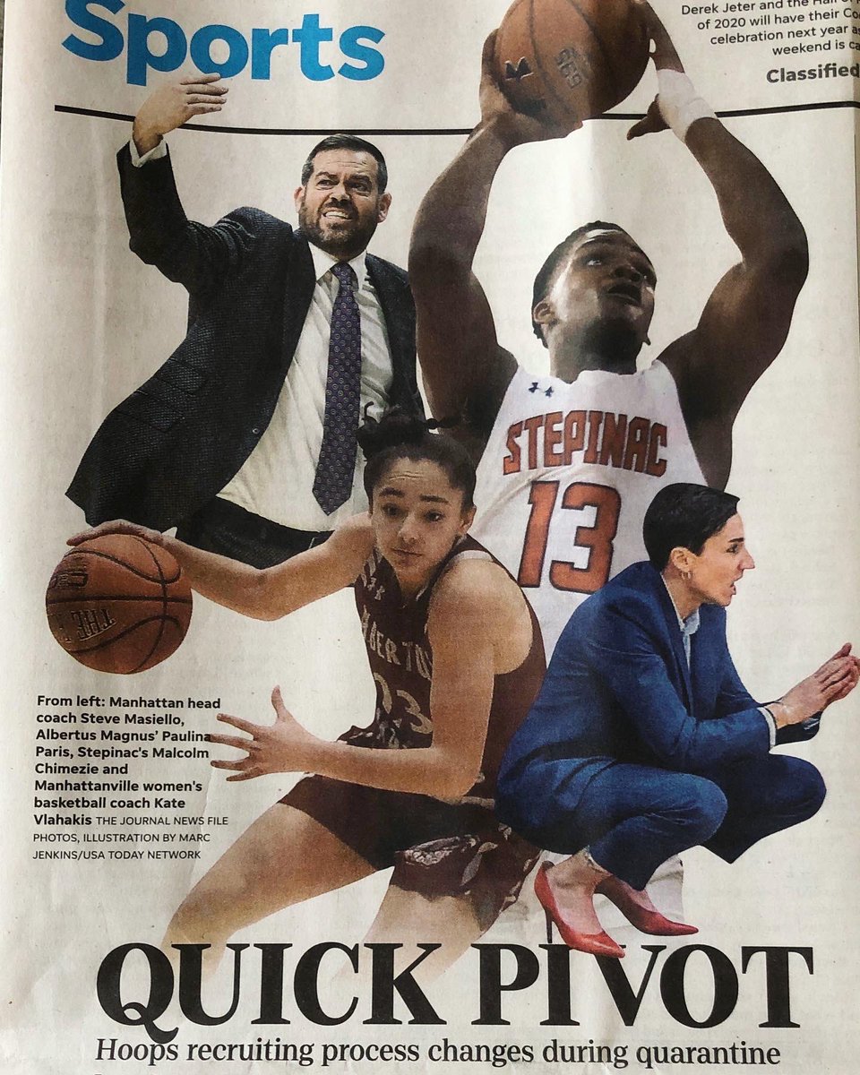 valiantswbb's tweet photo. Check out @coachvlahakis in the Lower Hudson Valley News!! Coach V was asked to discuss how COVID-19 has impacted the recruiting process. She provides some insight on how we have been able to stay connected with our recruits and their families during this time ✨@lohudsports https://t.co/nb5NQxjbY6