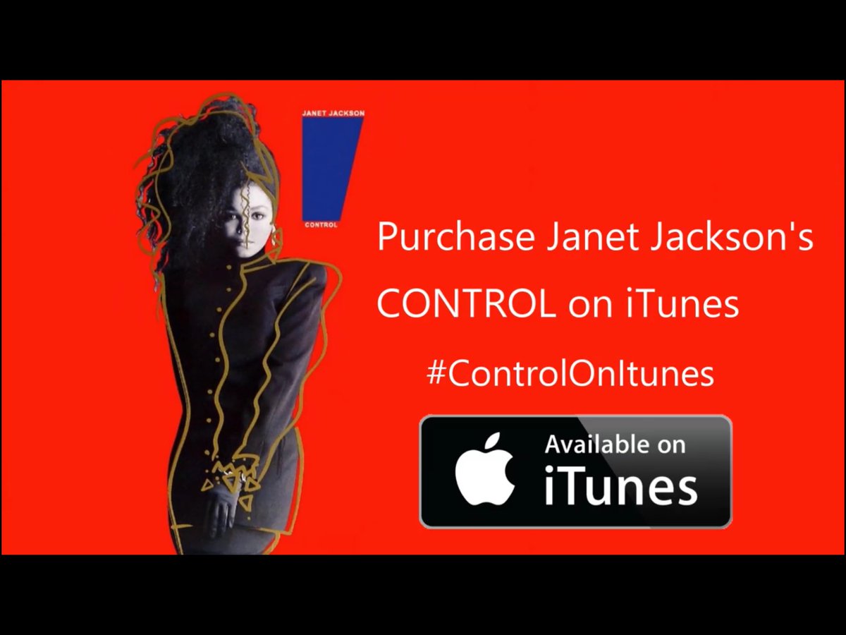 tdroberson74's tweet photo. #JanFam, I’m in a giving mood, lol. The first 5 people to reply #ControlOnItunes will receive a free digital copy of @JanetJackson’s classic #Control album. https://t.co/yB8vyMlVeO