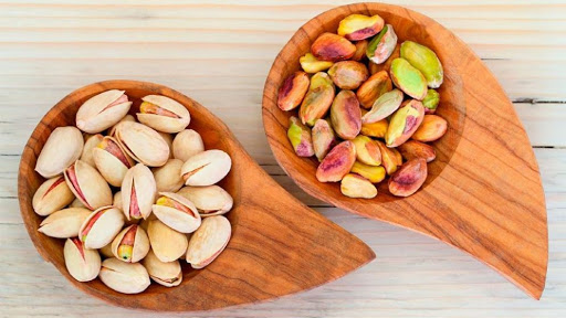 Some of the dry fruits and spices taken to India by Central Asian empires:-Sumac.-Saffron.-Pistachio.-Almond.-Raisin.-Walnut.