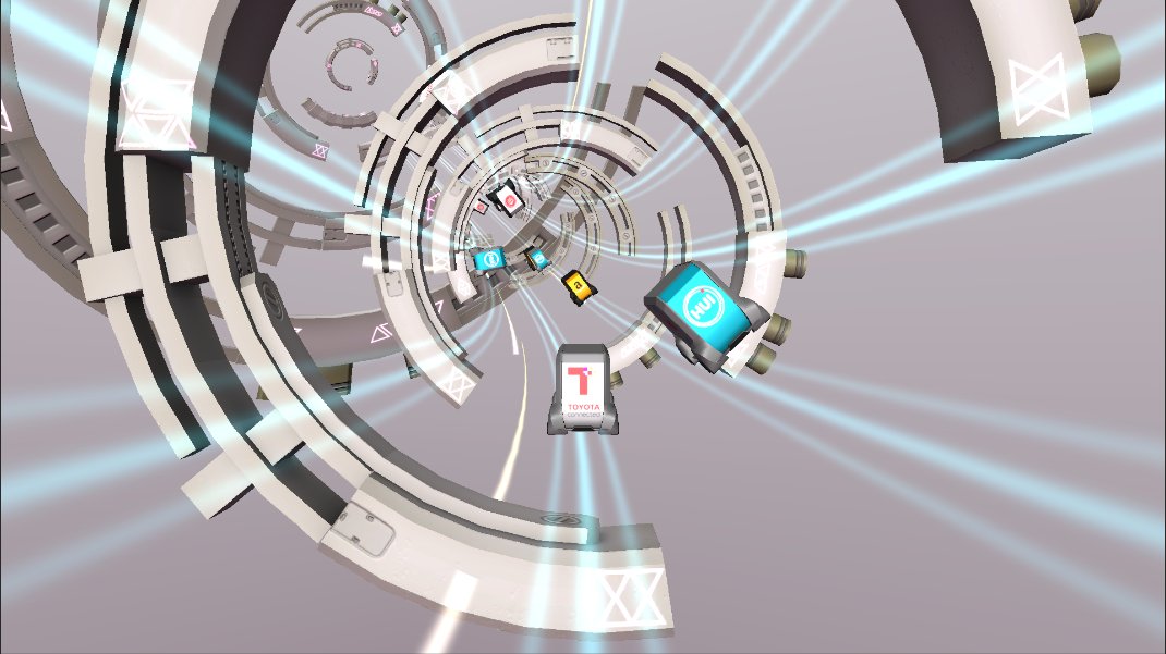 GamesbyCurioso's tweet image. #TBT to a fun, 3D e-Palette racing game project we did for Toyota Connected. #indiedev #workforhire #gamedev