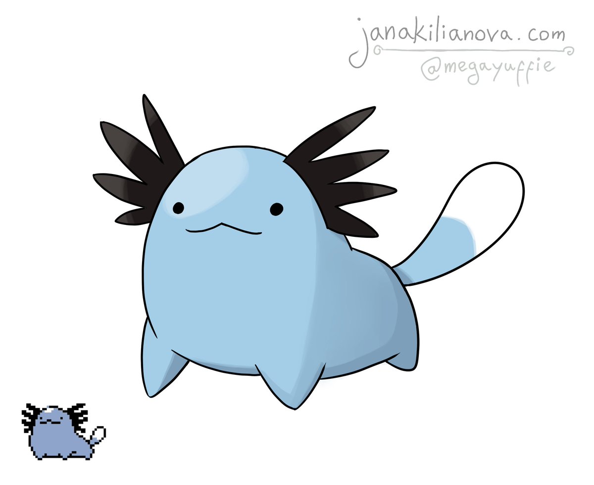 fox_in_soxx's tweet photo. I jumped the bandwagon and drew a few of the scrapped pokémon designs. Some designs need to happen! #pokemonfanart #pokemon #spaceworld97 #BetaWooper #pokemonleaks #pokemongoldbeta https://t.co/JQQA8E6zod