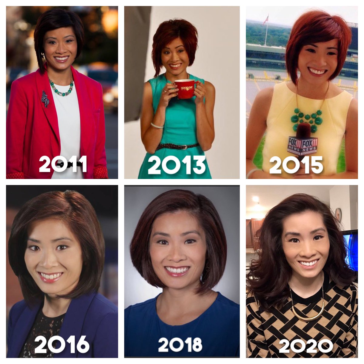 In honor of #HairstylistAppreciationDay here’s a #ThrowbackThursday of my journey in hair throughout my career! Shoutout to @Kolvessalon in La Crosse, @SalonCTI in Appleton, @TheHairDeptIN in Fort Wayne and Hair Geek in Milwaukee for coming along for the ride! 💇🏻‍♀️💁🏻‍♀️