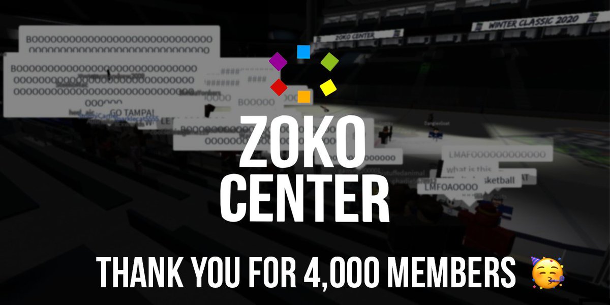 Zoko Center On Twitter 4 000 Group Members Wow Thank You Everyone For Your Continued Support Looking Forward To These Next Few Months As We Ve Got Some Cool Stuff Planned On To - cool name for roblox group