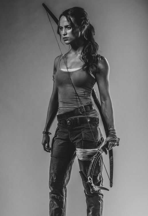 📸 — 3 NEW portraits of Alicia Vikander as Lara Croft in 'Tomb Raider' (2018) have been released thanks to Ilze ‘Stilze’ Kitshoff 🔥⚡️