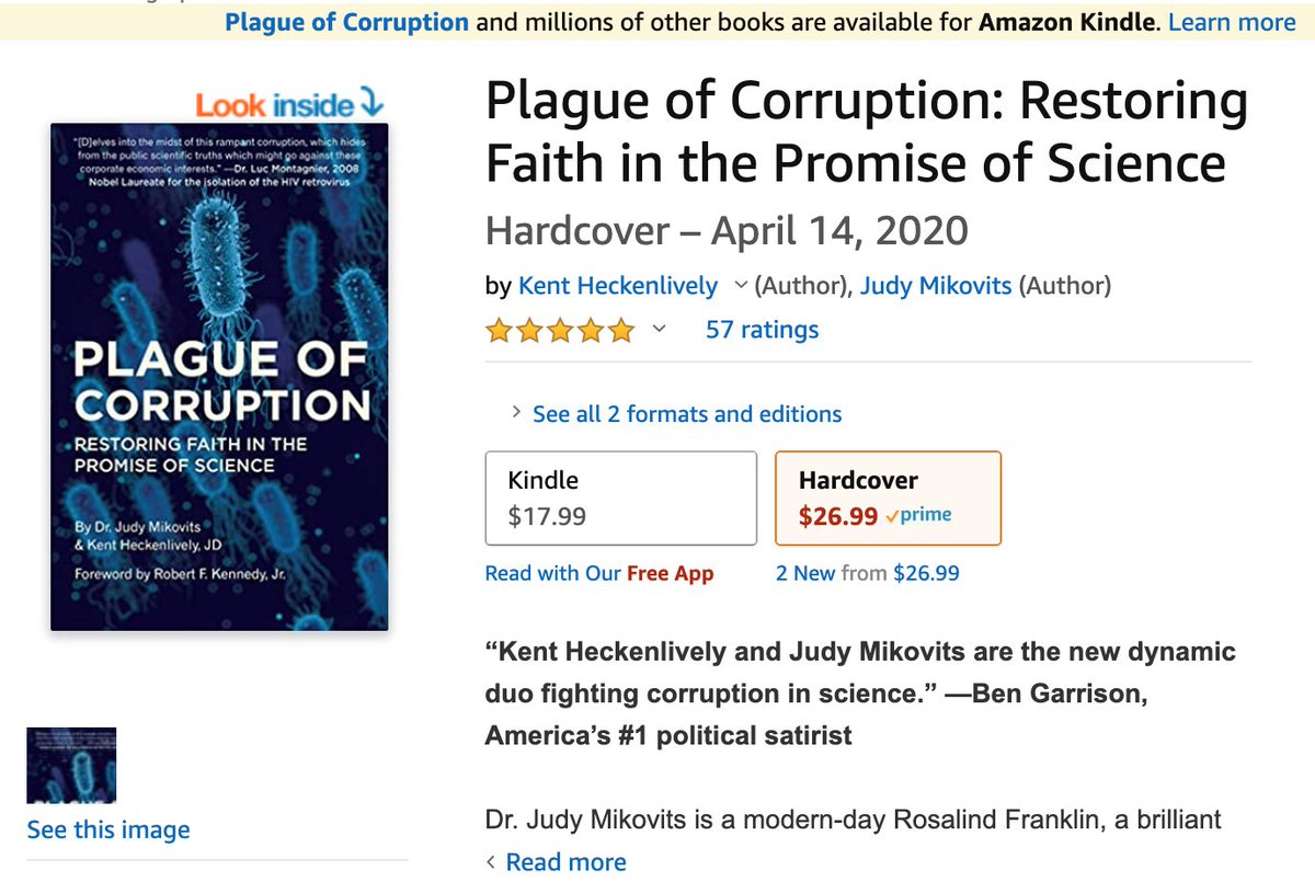The hardcover version of my book "Plague of Corruption" sold out in hours after in launched. I'm excited to announce that the hardcover version is now back in stock:

👇
amazon.com/Plague-Corrupt…