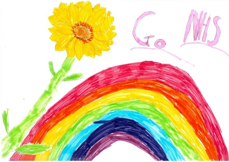 A call for rainbows! 🌈 

If your children would like to draw a NHS rainbow to be displayed at St Bartholomew's Hospital, please email large JPEG images to bartshealth.arttherapy@nhs.net by Wednesday 6 May!

Thank you. 💙