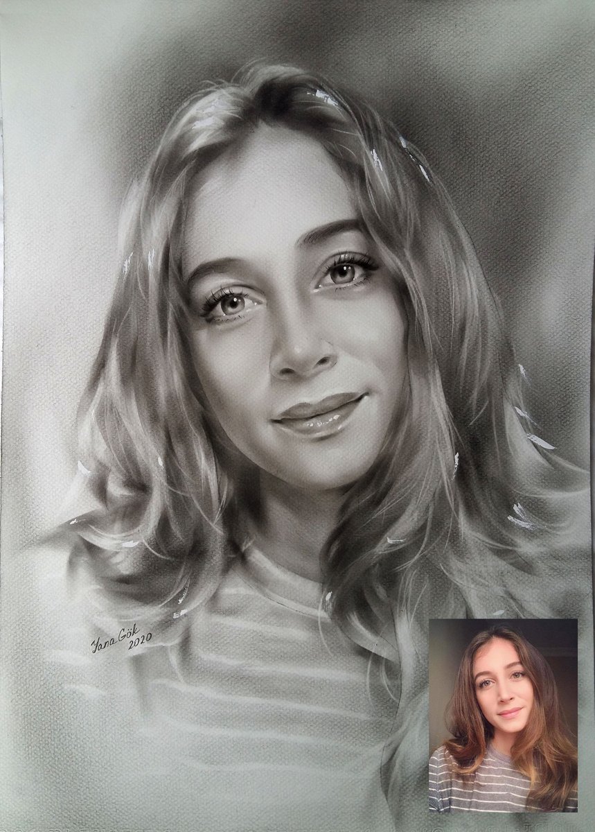 StudioVikiArt's tweet photo. Excited to share the latest addition to my #etsy shop: Custom portrait by photo 100% hand painted. Personalized portrait drawing. Sketch portraits. Oil on paper black and white artwork https://t.co/qJeZPcYc11 #black #drawingdrafting #white #entryway #customizedart https://t.co/IBCK7NZpo2