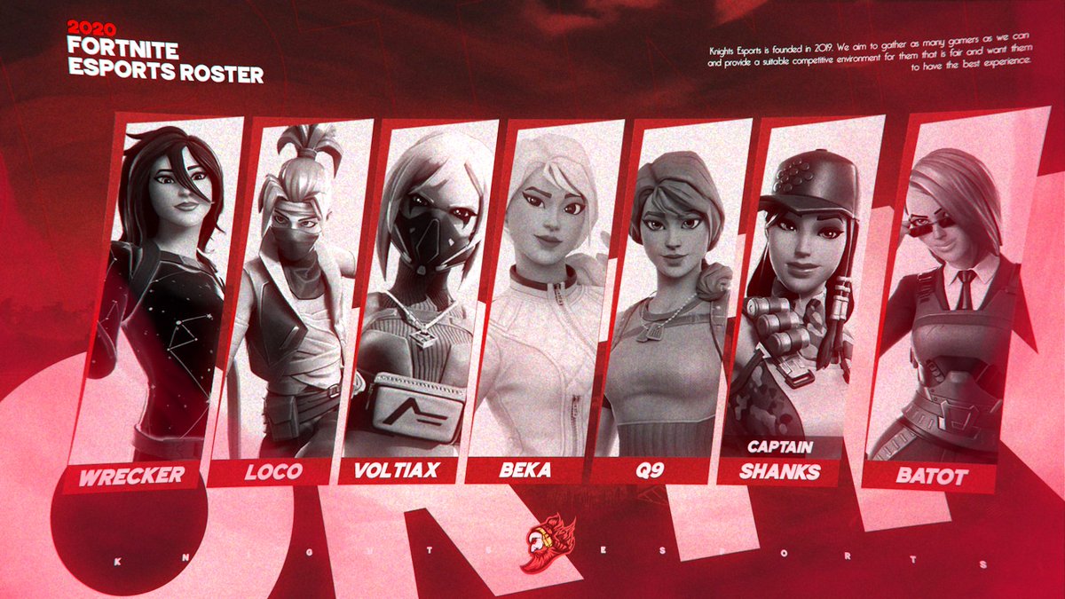 Knights_esp's tweet photo. This is our current esports team roster.💪

Mohamed Hassan - Beka
Khalid Abdel-Moneim - Q9
Abdulrahman Ahmed - Wrecker
Ahmed Youssef - VoltiaX
Youssef Loco - Loco
Mostafa Ragab - Shanks
Yousef abdo - Batot
#Viva_Knights https://t.co/jhL7wnZFX0