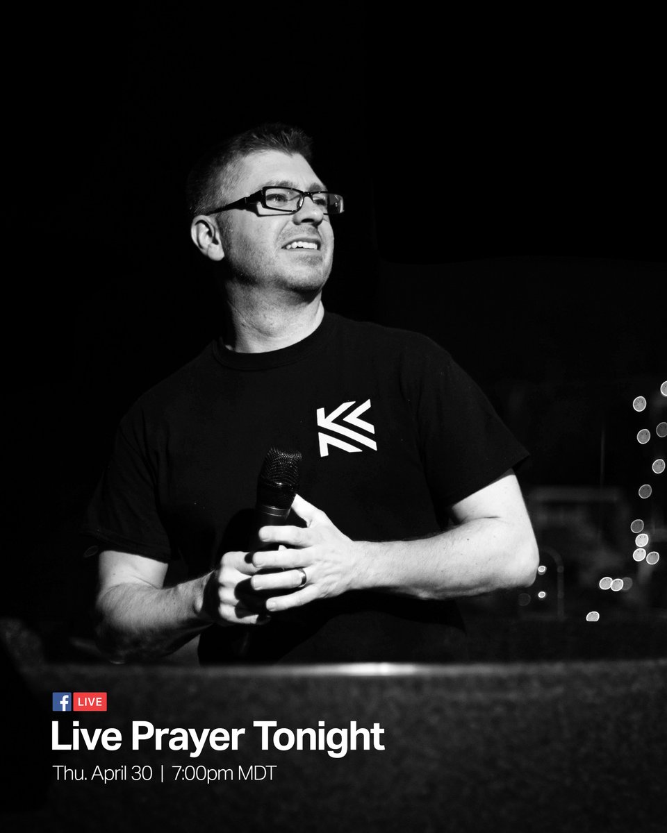 myKingdomCity's tweet photo. Join Pastor @n8kliewer on Facebook Live TONIGHT with special guest @pastortjgreen! Bring your prayer requests and healing needs, and come expecting to encounter Jesus.

Facebook: @ myKingdomCity
Live Prayer: 7:00pm MDT

#prayer #healing #prophecy #wordsofknowledge https://t.co/zLt1YjnUnA