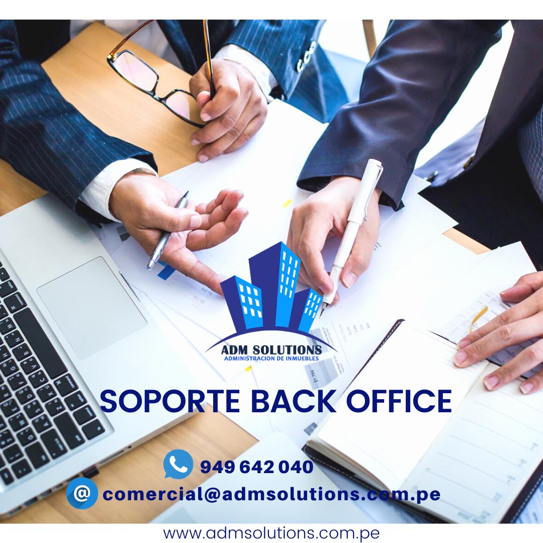 AdmSolutions_PE's tweet image. Para garantizar la evolución y el crecimiento de tu negocio, ofrecemos un paquete de beneficios con soporte administrativo.
Información
📧 comercial@admsolutions.com.pe
📲 949 642 040
#admsolutions #administraciondeinmuebles #serviciosinmobiliarios #administracioninmobiliaria