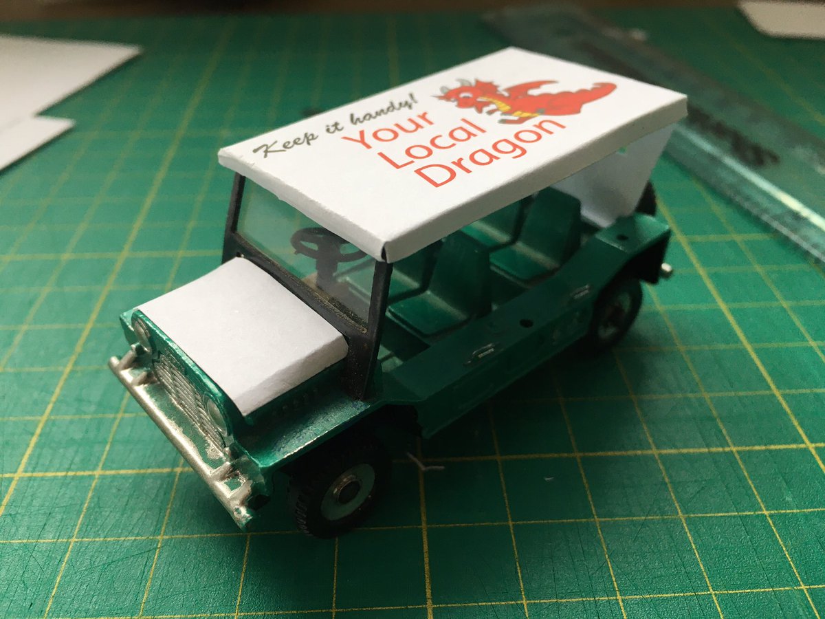 localdragons's tweet photo. Been busy working on your local dragon branding project this afternoon...
#yourlocaldragondirectory #keepithandy #keepitlocal #minimoke #theprisoner #portmeirion #northwales https://t.co/M2tPpdVhQA