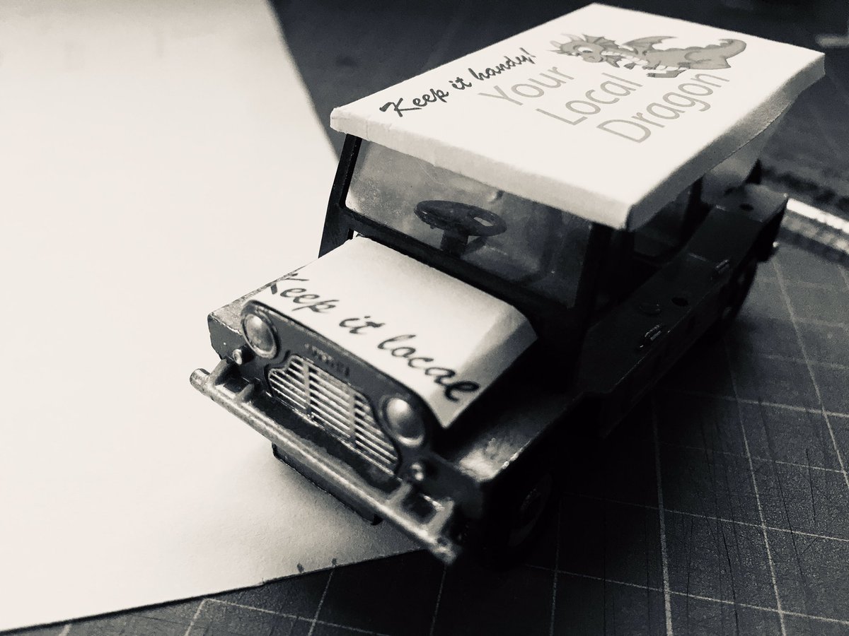 localdragons's tweet photo. Been busy working on your local dragon branding project this afternoon...
#yourlocaldragondirectory #keepithandy #keepitlocal #minimoke #theprisoner #portmeirion #northwales https://t.co/PYMI843Yxx