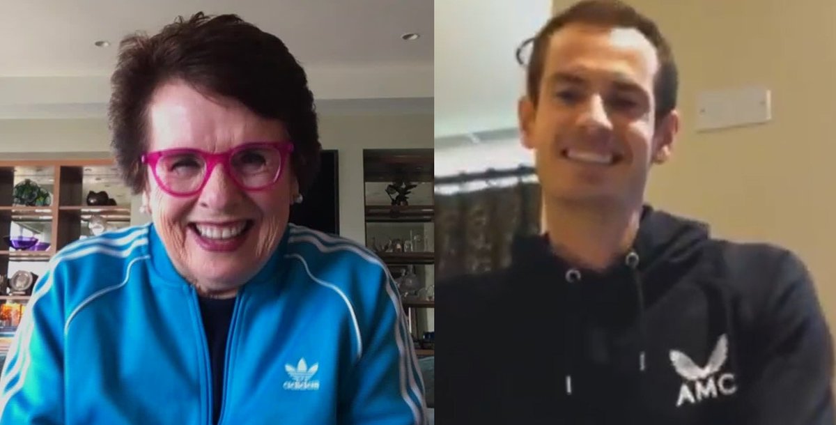 Tune in tomorrow for my exclusive joint interview with tennis legends @BillieJeanKing and @andy_murray. We’ll talk life under lockdown, gender equality in tennis, and the future of their sport. 8pm CET on @cnni, 11pm ET on @PBS (check local listings).