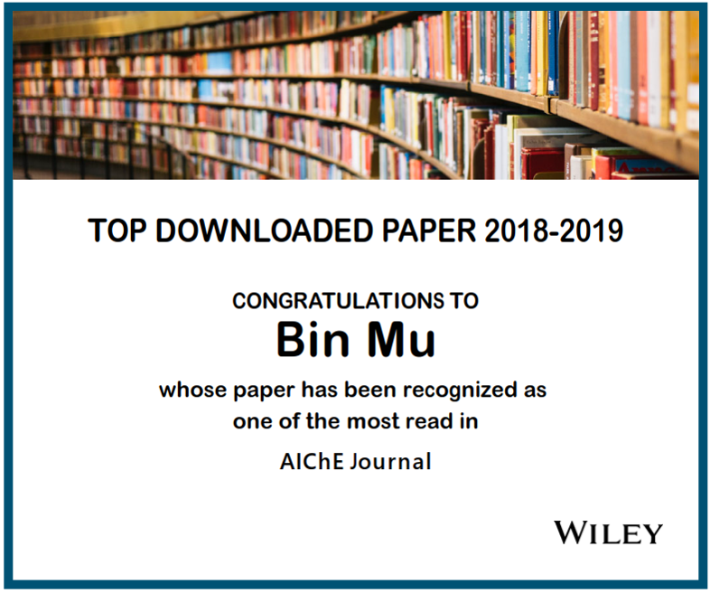 BinMu_ASU's tweet photo. Happy to get this message from Wiley #TopDownloadedArticle. The article link is https://t.co/02gZvHdFVI @ASUEngineering @ASUChemEng https://t.co/CdvOJ0Gm1i