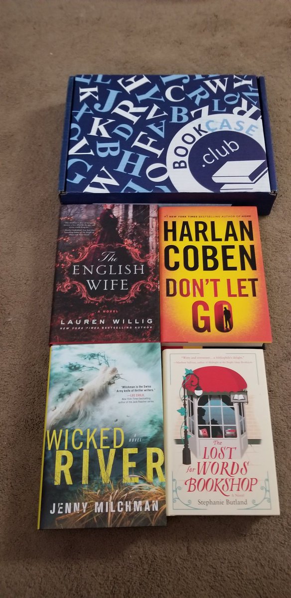 JerseyGirlBook's tweet photo. May's @bookcaseclub Book Box selections #BBCUNBOXING #BookCaseClub #Romance #Mystery https://t.co/LjEJns1ymZ