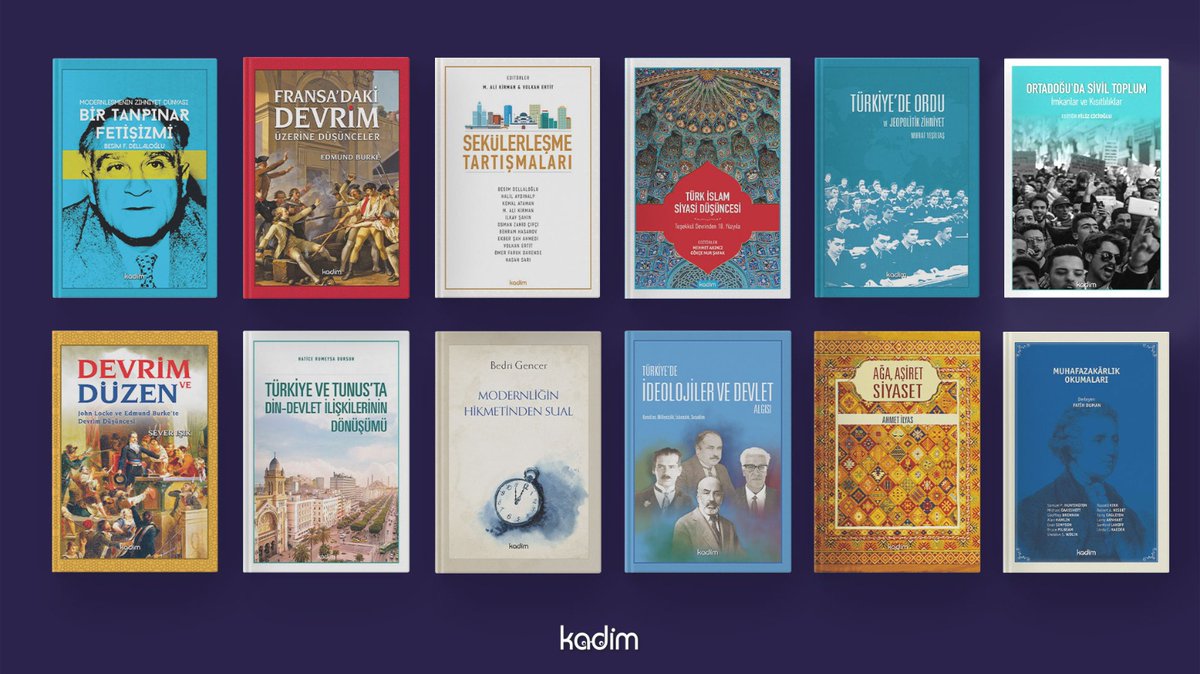 #EvdeKal'anlara #Kitap Hediyesi 📚📚

📌 Kadim Yayınlarından yayımlanan Sosyal bilimlerin farklı alanlarındaki 1️⃣2️⃣ kitabı 4️⃣ takipçimize hediye ediyoruz.(3'er kitap)

🔶<a href="/KadimYayin/">Kadim Kitaplar</a>'i takip et
🔷 Tweeti Beğen ve RT et

▶️Çekiliş
🕰️6 Mayıs 2020, saat: 21:30'da

#kadimyayinlari