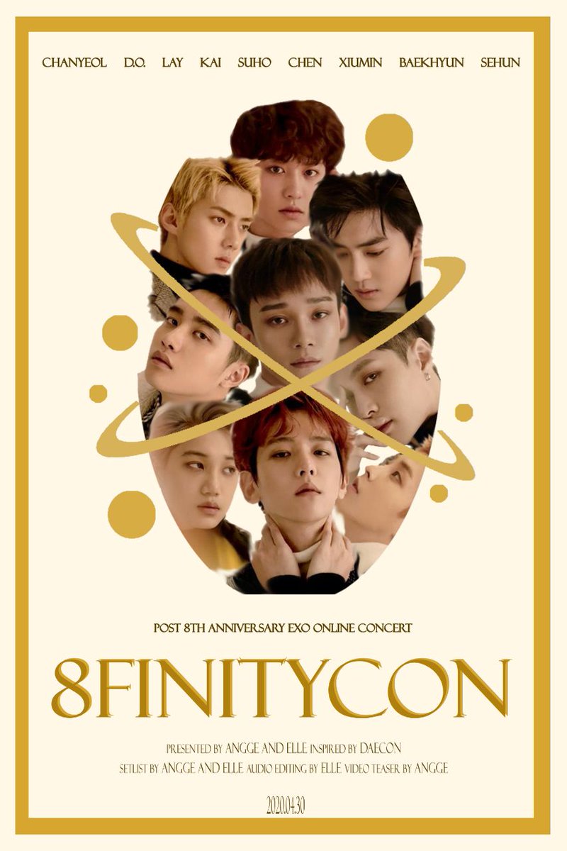 delight_pcy61's tweet photo. #8FINITYCON ✔️
30th April 2020 https://t.co/kw06ehX7OW