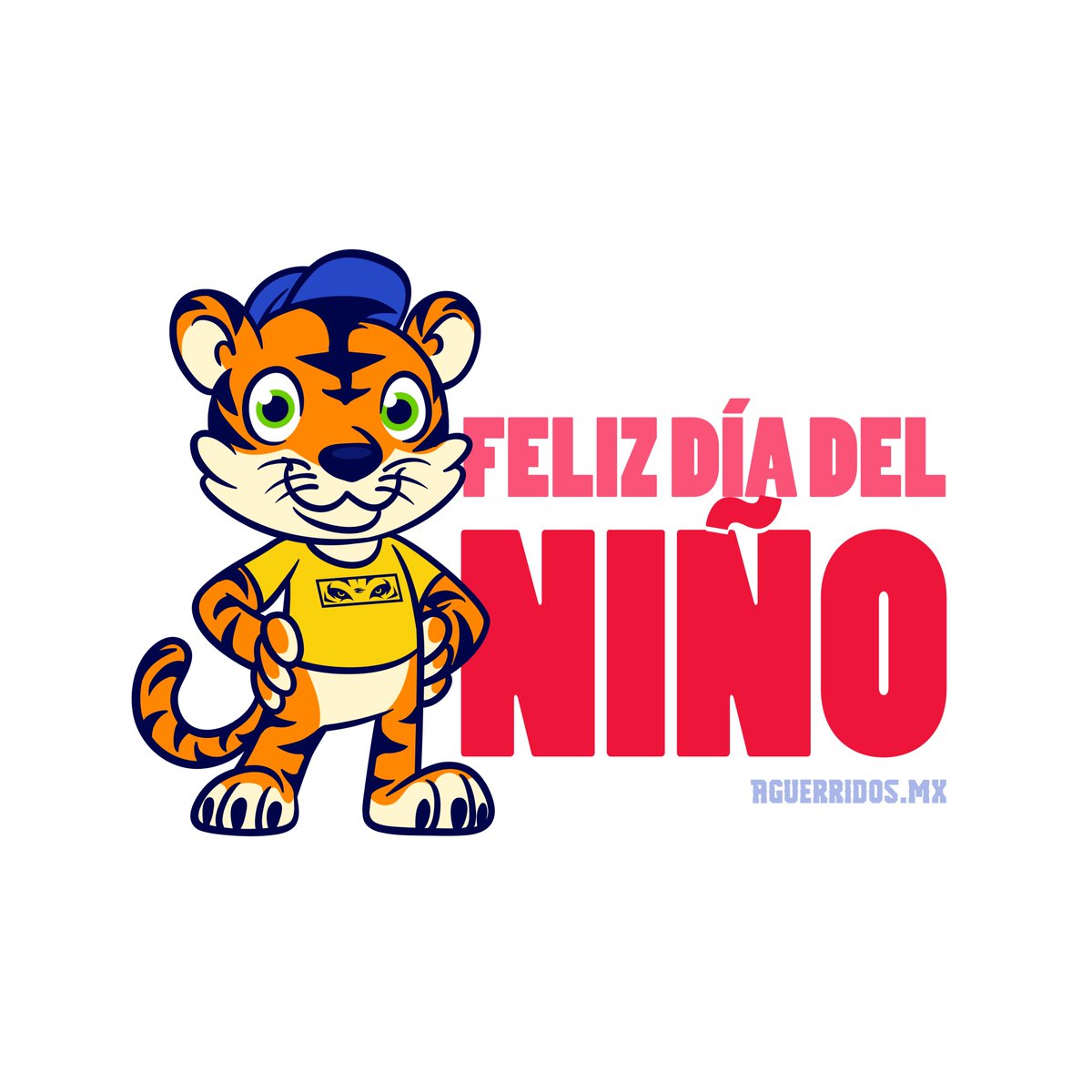 ¡Celebremos a todos los tigrillos del hogar!
Que pasen un excelente día del niño. 🐯

#Aguerridos #DíaDelNiño