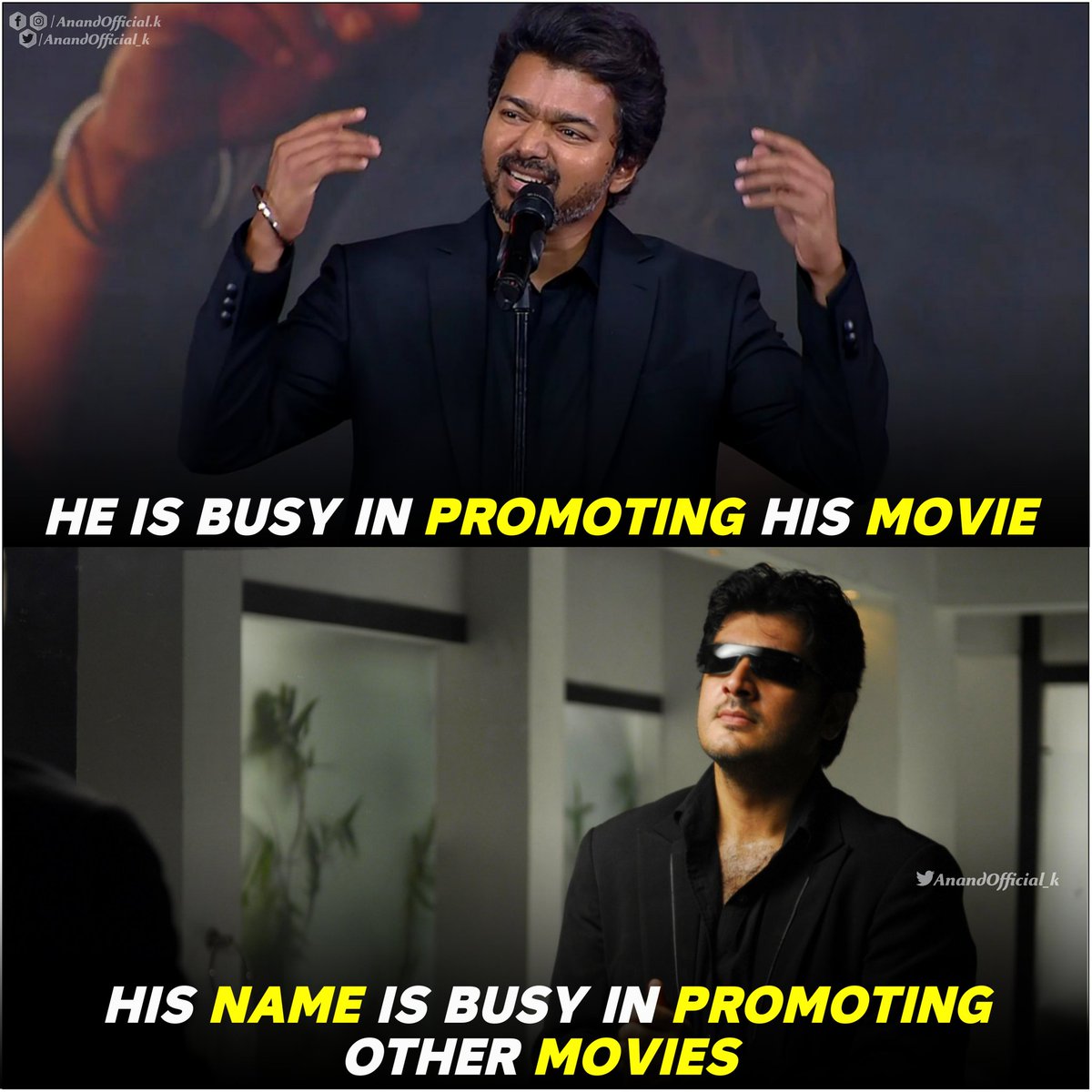 paulevusique's tweet photo. fact
#HBDDearestThalaAJITH https://t.co/oBIXycWg76