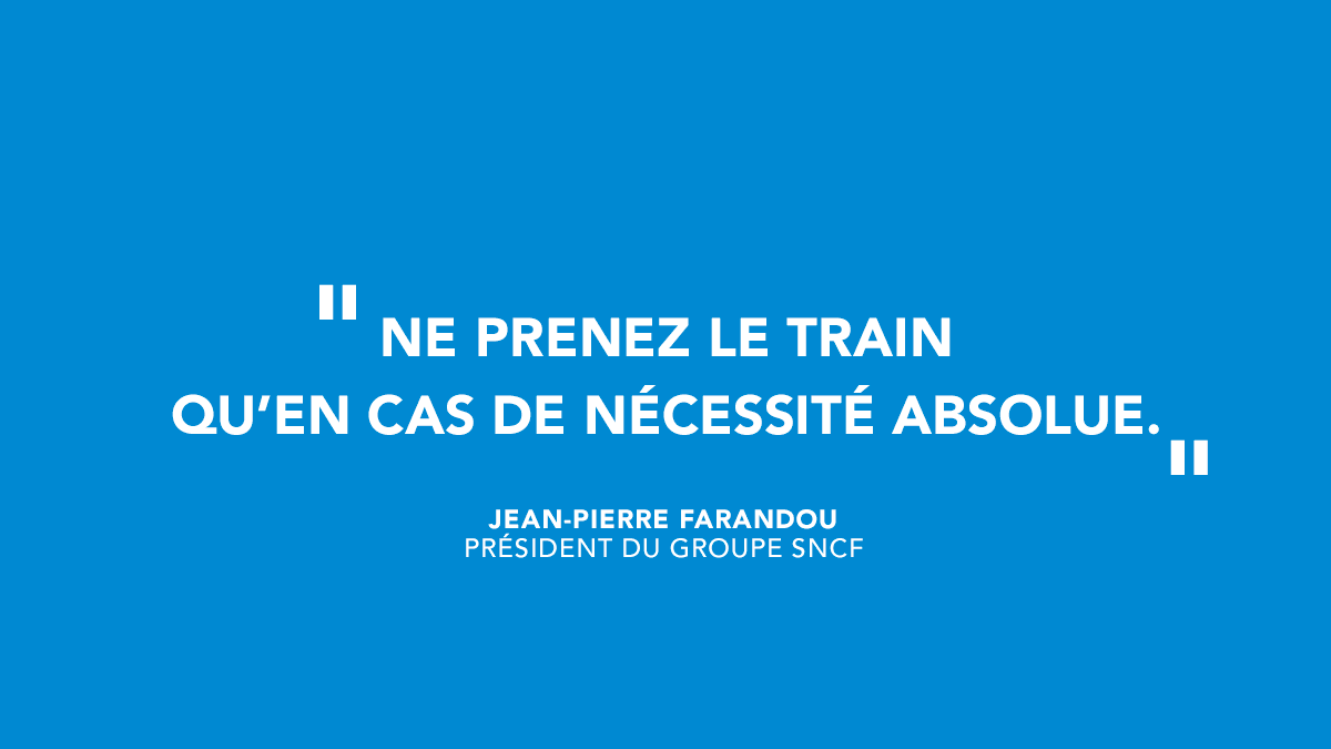 GroupeSNCF's tweet photo. Le @groupeSNCF se mobilise afin de garantir les meilleures conditions sanitaires pour se déplacer en train, en toute confiance.
Pour y parvenir, le comportement de chacun est essentiel pour se protéger et protéger les autres.
Suivez l'intervention de @JPFarandou en thread ⬇ https://t.co/zNtE5zIeNw