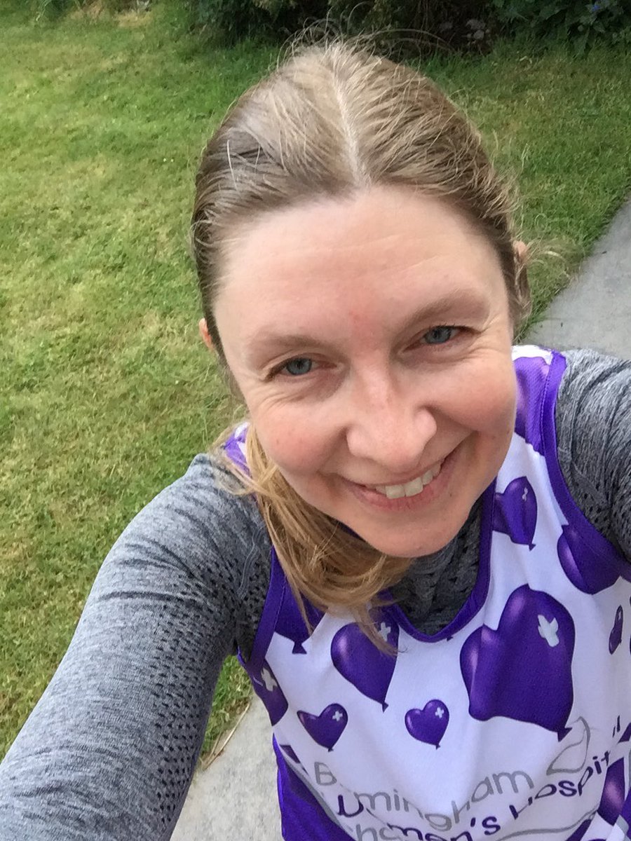 It’s been an absolute pleasure ⁦<a href="/Gymshark/">Gymshark</a>⁩ - thought my last #NHSSweatySelfie should be smiling. Running can surprisingly be fun!!!! Thanks for all your support for ⁦<a href="/Bham_Childrens/">Bham Children's Hosp 💙</a>⁩ and ⁦<a href="/BWH_NHS/">Bham Women's Hosp 💙</a>⁩ 🎈💜🎈💜