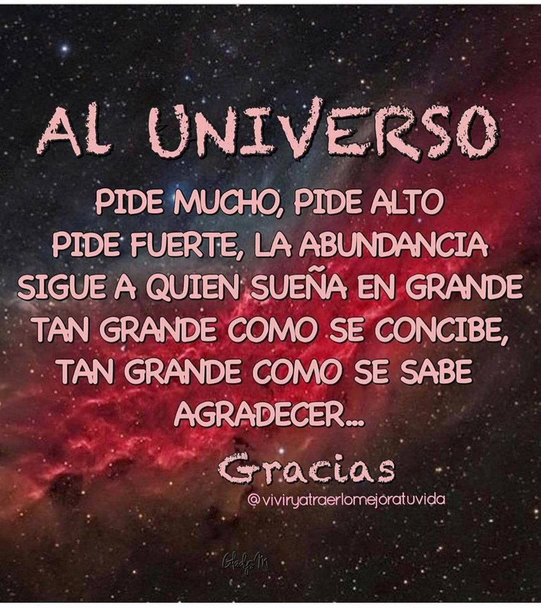 Metafisica on Twitter: "#universo #pedir #abundancia #sueños  #agradecimiento #gracias #frases #positivo #leyatraccionpositiva  https://t.co/wGqPcdiGBi Visita https://t.co/zM0FcOBsXa"