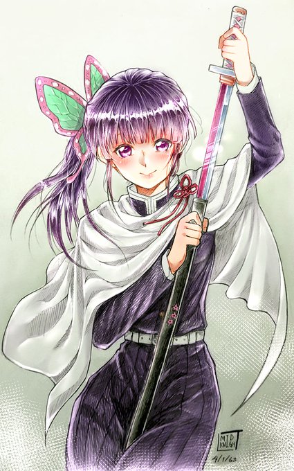 栗花落カナヲ #栗花落カナヲ #鬼滅の刃 #鬼殺隊 #継子 https://t.co/2IJiunzx1d 