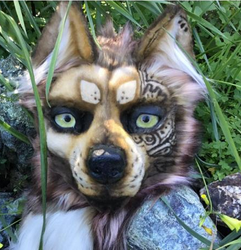 Moon2Umbriel's tweet photo. brand new highly detailed tribal wolf pup head! @TheDealersDen 

Very unique one-of-a-kind head. You will stand out of a crowd with The unique face shape and lifelike detail. https://t.co/vrIzWEaJCx

#thedealersden #fandom #auction https://t.co/V5P7672t3J