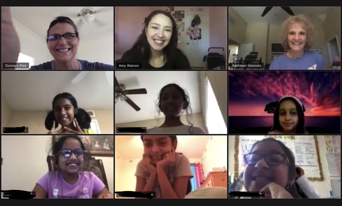 Amy Watson (@mswatsonvre) on Twitter photo We enjoyed our lunch time Zoom today with Ms. Donna & Nurse Kathleen. A lot of giggles, delicious food, and fun times were had! ❤️
<a href="/VRE_STARS/">Valley Ranch Elementary Coppell ISD</a> #CISDTogetherAtHome We enjoyed our lunch time Zoom today with Ms. Donna & Nurse Kathleen. A lot of giggles, delicious food, and fun times were had! ❤️
<a href="/VRE_STARS/">Valley Ranch Elementary Coppell ISD</a> #CISDTogetherAtHome