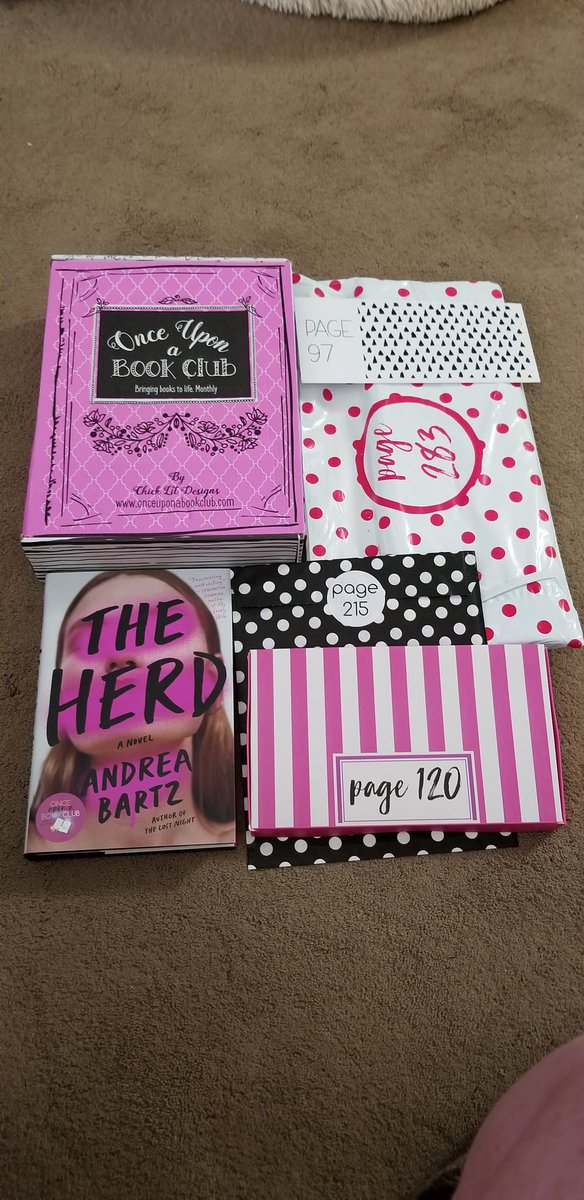 JerseyGirlBook's tweet photo. April's @OUABookClub Adult Book Box selection #onceuponabookclubbox #AdultBox #OUABC #Thriller https://t.co/Qeiox1sx5Q