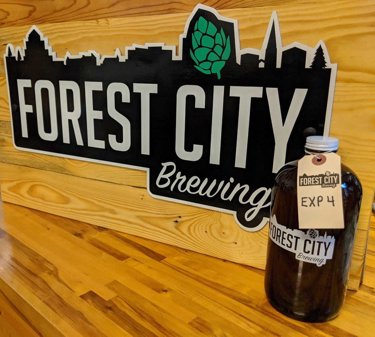 Cerebrate Forest City Brewing's Four Year Anniversary with a growler fill of EXP4 IPA!

Thanks from everyone at Forest City Brewing for your continued support these past four years—if you keep drinking it, we'll keep brewing it! 

forestcitybrewing.com