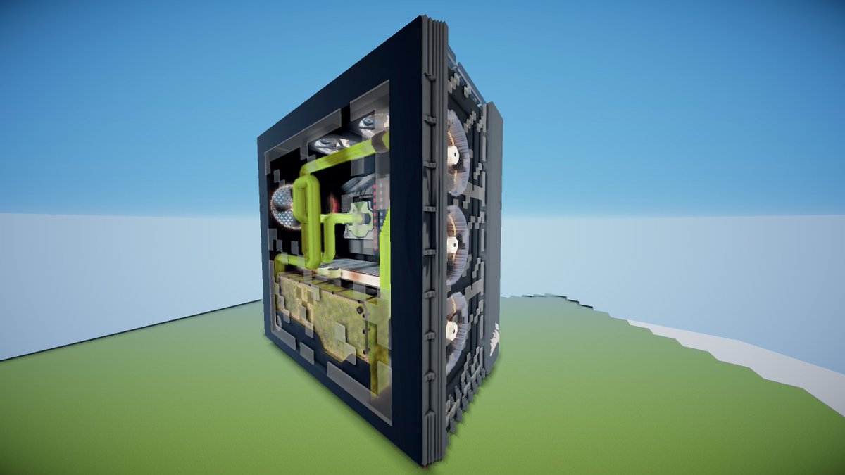Cemaniaa's tweet photo. @Gronkh @Caseking @NVIDIAGeForceDE Habe 2 Wochen gebraucht, aber war ein guter Ausgleich für den Abistress. Danke dafür! ☺️ #Minecraft #RTXON https://t.co/k9jD3UVvgF
