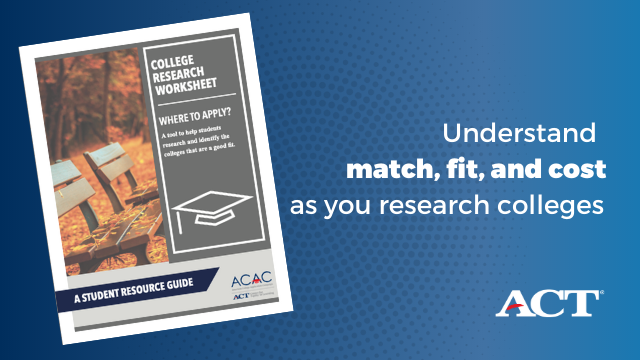 Students, we know you wish you could visit college campuses as you continue to prepare for what's next on your education journey. Check out virtual tours where you can!

.<a href="/American_CAC/">American College Application Campaign</a> has shared a worksheet to help you with your college research: bit.ly/2xkz5t7