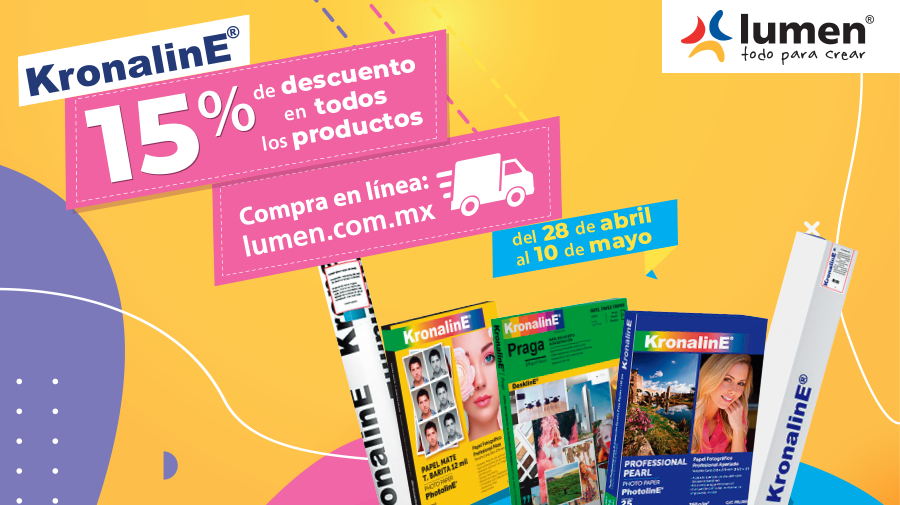 KronalineMX's tweet photo. ¡Diviértete y crea en casa con @papelerialumen!

Adquiere los mejores materiales KronalinE en https://t.co/soqjjGFUgQ o llamando a tu sucursal más cercana para obtener un 15% de descuento.

Puedes consultar los teléfonos en https://t.co/MXiGx9B3CM https://t.co/PoZzgsclyY