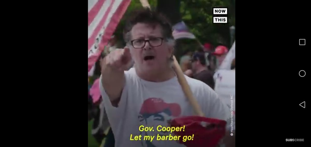 philipdenys's tweet image. This guy... #antilockdown #Covid_19 #ProtestLockdown
#letmybarbergo 😂