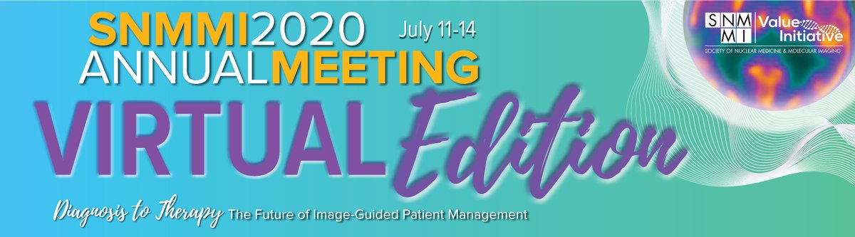 ANNOUNCEMENT: Today SNMMI President Vasken Dilsizian, MD, unveiled the re-imagined SNMMI 2020 Annual Meeting—Virtual Edition! This virtual experience, on July 11-14, will be FREE to SNMMI members, discounted for nonmembers. ow.ly/PwT030qC5h3 #SNMMI20 #NuclearMedicine