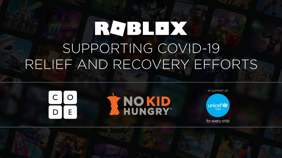 Roblox On Twitter In Times Of Crisis The Roblox Community
