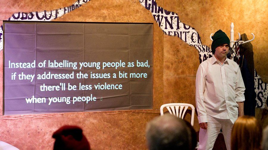 TheStudioWidnes's tweet photo. #throwbackthurs @bannertheatre1 from 2013
#thefuturemakers
Exploring cuts to the youth service.
@warrenphotog another set of great shots from Warren.
Don't forget it's our #theatrefestival on Sat 2nd May 7.30pm on Facebook live!
#studiospirit #studiowidnes2020 @TNLComFund https://t.co/E5YJN7t7UZ