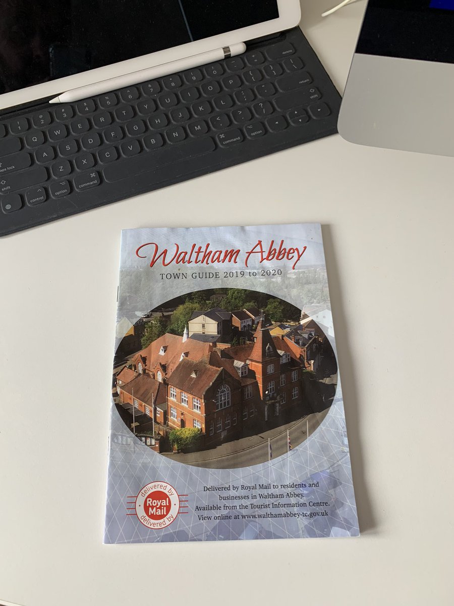 ThePaulCollett's tweet photo. good example of bad design. Lockdown project to take the Waltham Abbey Town Guide and give it a much needed re design. The first few images are the original design and the rest is the proposed re-design #graphicdesign #indesign #townguide #walthamabbey #lockdown2020 https://t.co/qtANfztMZ9