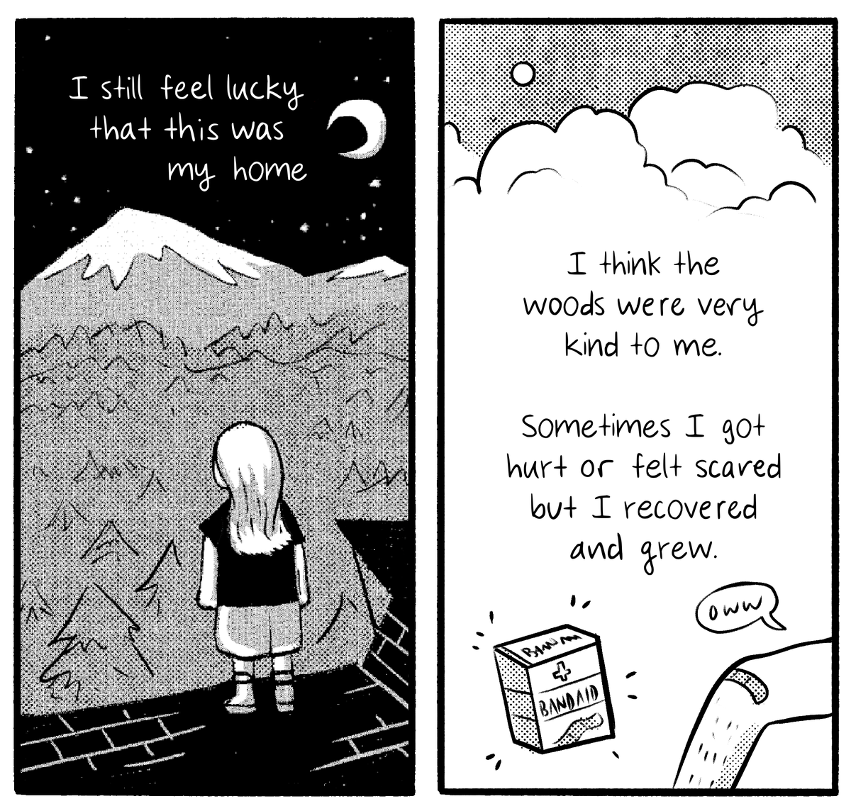 ?the mountains ?
a new #autobiocomic made of some familiar pieces 